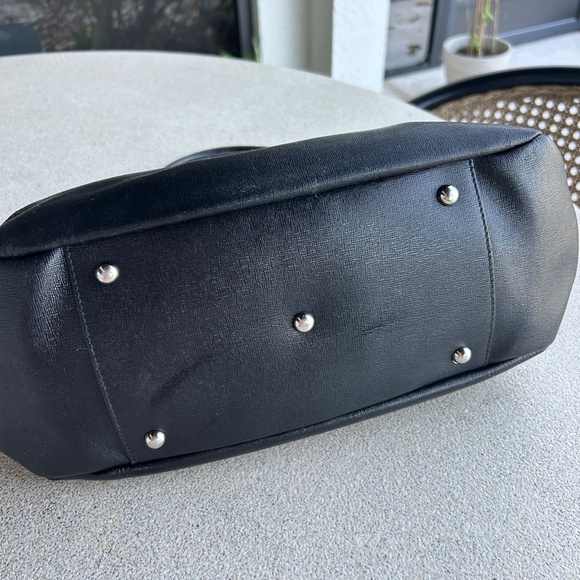 Furla Black Leather Handbag - Made in Italy - Picture 3 of 7